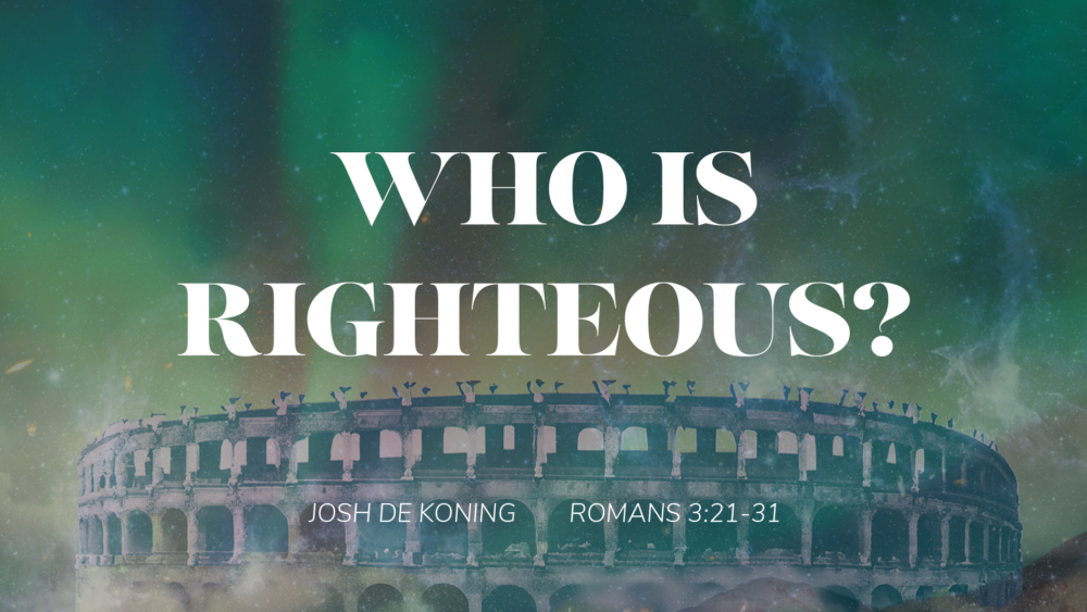 Who is Righteous? Image